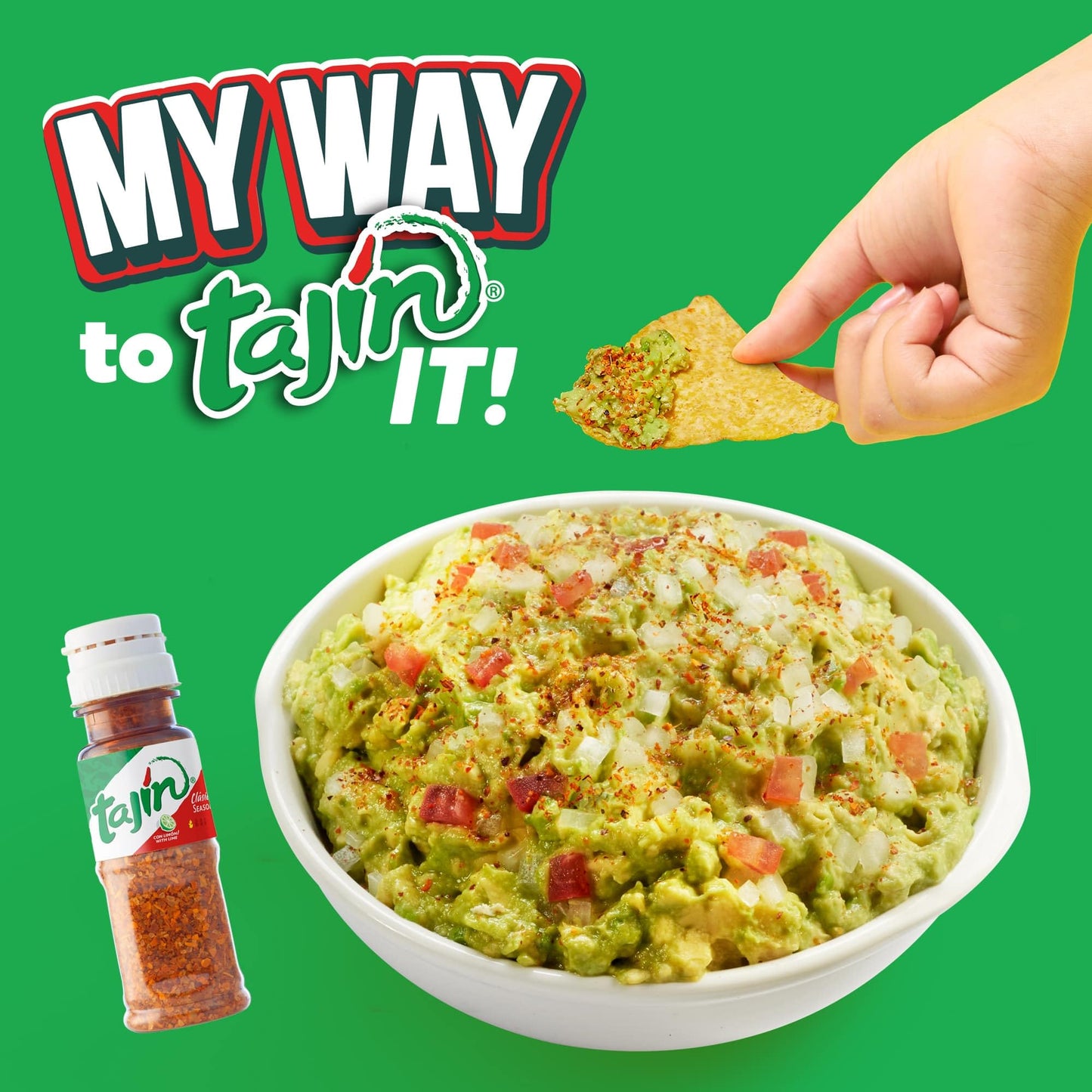 Tajin Clásico Chile Lime Seasoning Mini Display 0.35 oz, 40 Mini Bottles (Pack of 6)