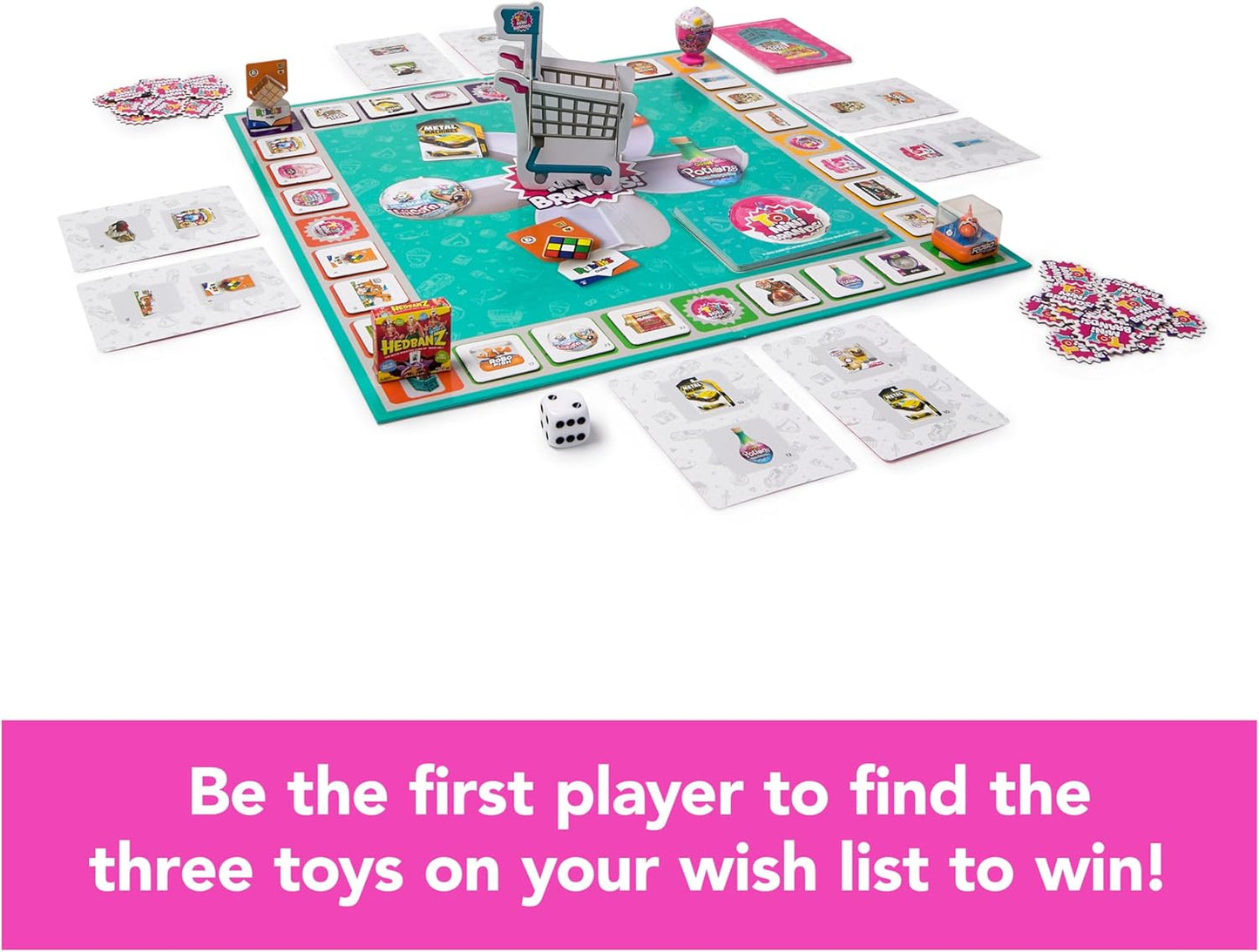 Spin Master Games | Toy Mini Brands Add to Cart Game - Fun Collectible Shopping Spree for Kids, Ages 6+