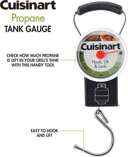 Cuisinart CTG-120 Propane Tank Gauge - Accurate Level Indicator for Safe Grilling | Durable Design