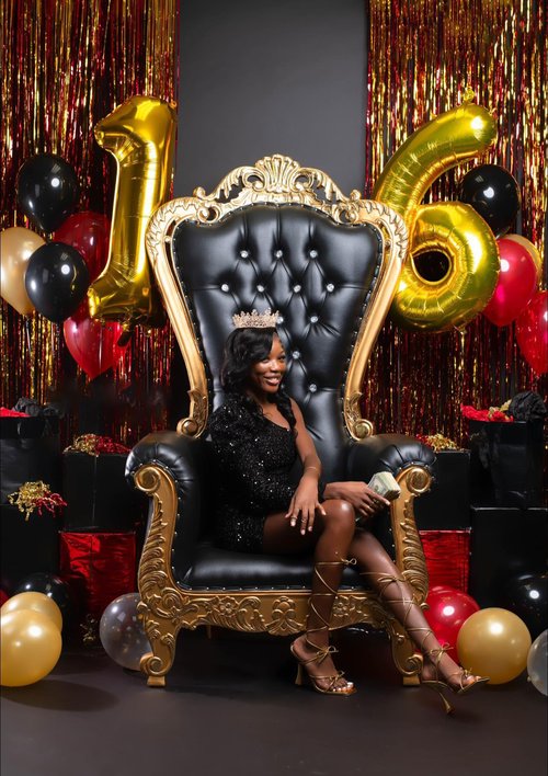 Gold Number 24 Balloon 40 inch, 24 Number Balloons, 24th Gold Birthday Decorations, 24 Year Old Women Men Golden Party Supplies