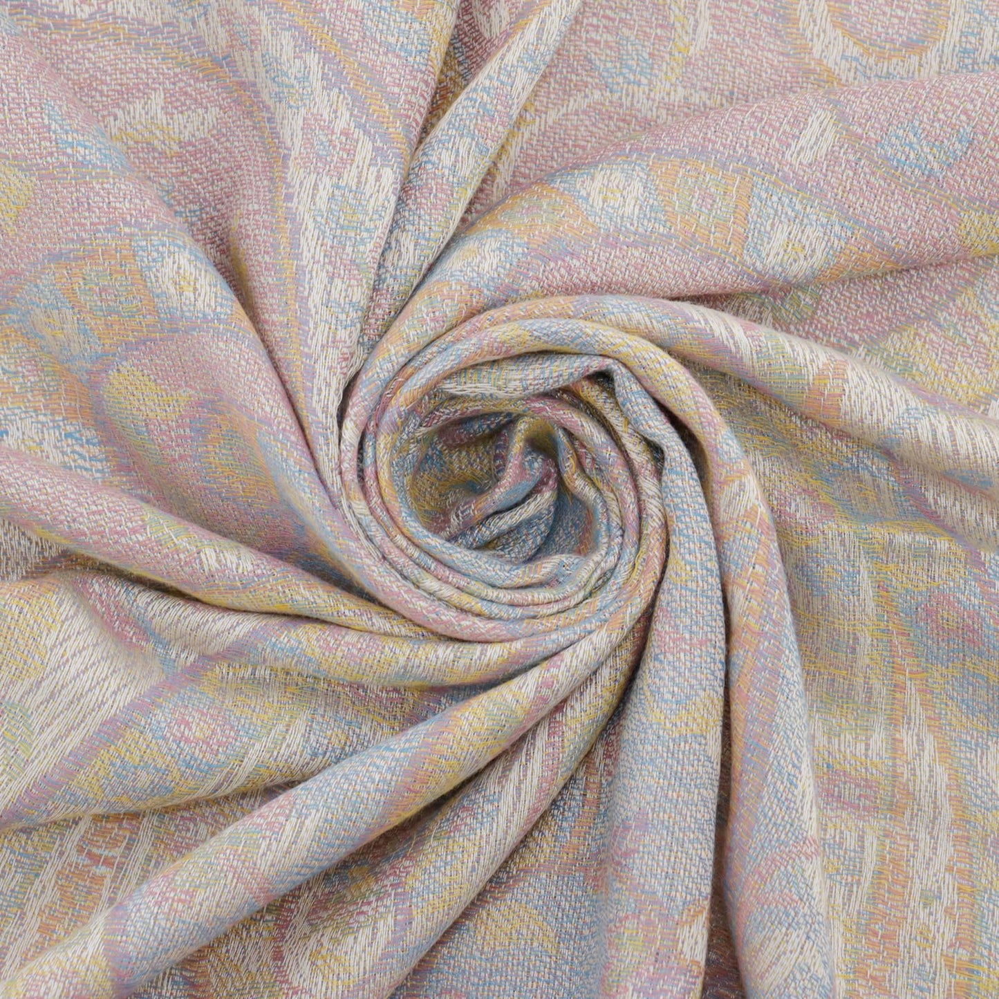 Ciormis Paisley Shawl Wrap, White Fringed Paisley Pashmina Warps for Women Evening Dress(Style4-White)