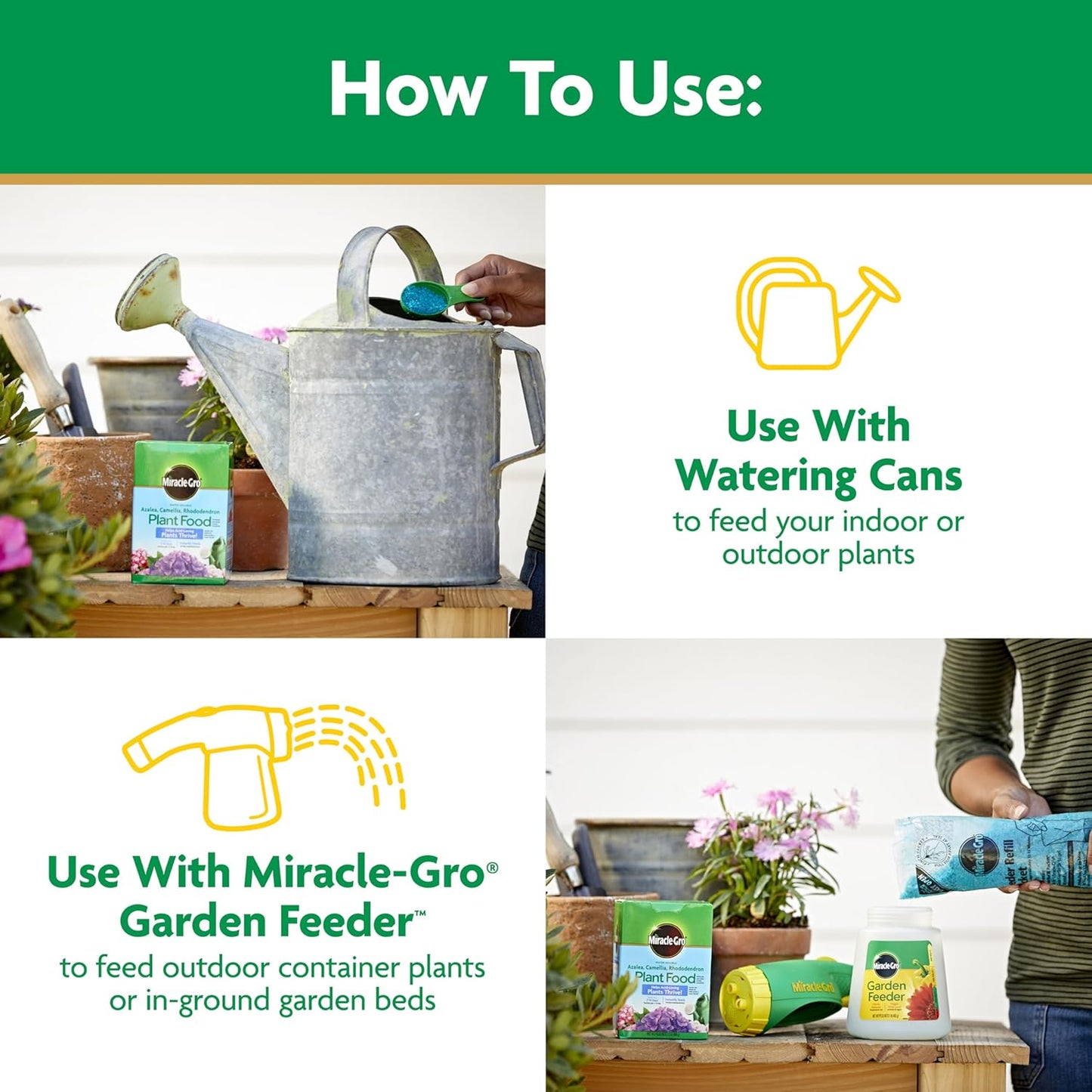 Miracle-Gro Plant Food - Water Soluble Formula for Azaleas, Camellias & Rhododendrons | 1.5 lb
