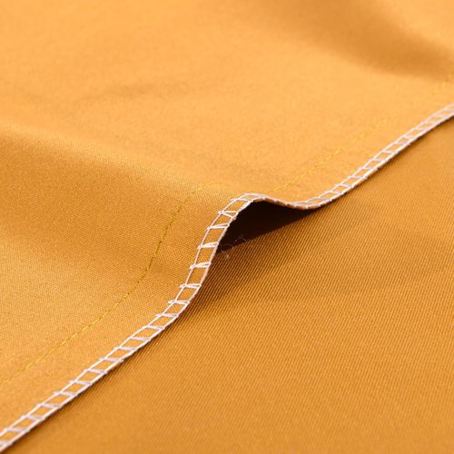 FLXXIE Pillow Cases - Soft Microfiber Standard Size Pillow Covers | Wrinkle & Stain Resistant, 2-Piece Set, 20x26, Ginger Yellow