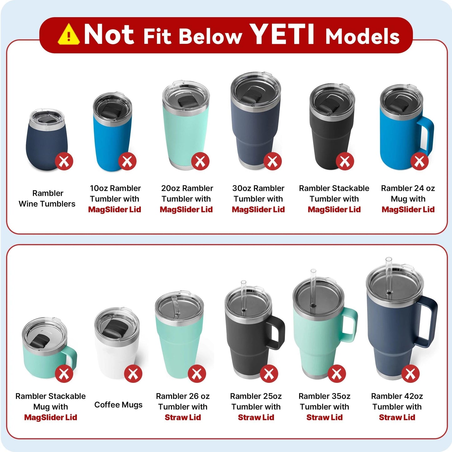 Prurex Replacement Lid for YETI Rambler 20oz Travel Mug Stronghold Threaded Cap，BPA-Free Tritan，Leak-Proof & Spill-Proof Seal，For Office Commute Gym Hiking Outdoor (1 Pack) ﻿