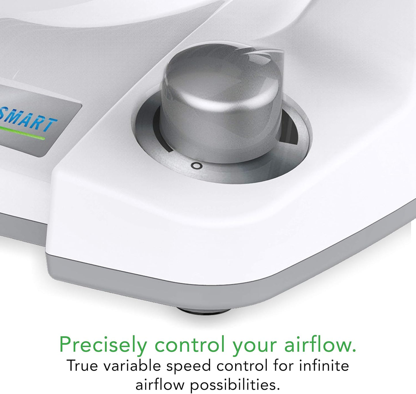 Vornado 133DC Compact Air Circulator - Energy Smart Design with Variable Speed & Quiet Operation | White