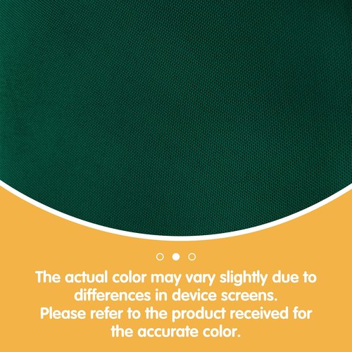 BRILLMAX 8 Pack Hunter Green Tablecloths 60 x 126 Inch for 8ft Rectangle Tables - 150 GSM Polyester Fabric, 15" Standard Drop, Water, Stain & Wrinkle Resistant Cloth Cover for Wedding Dining Buffet