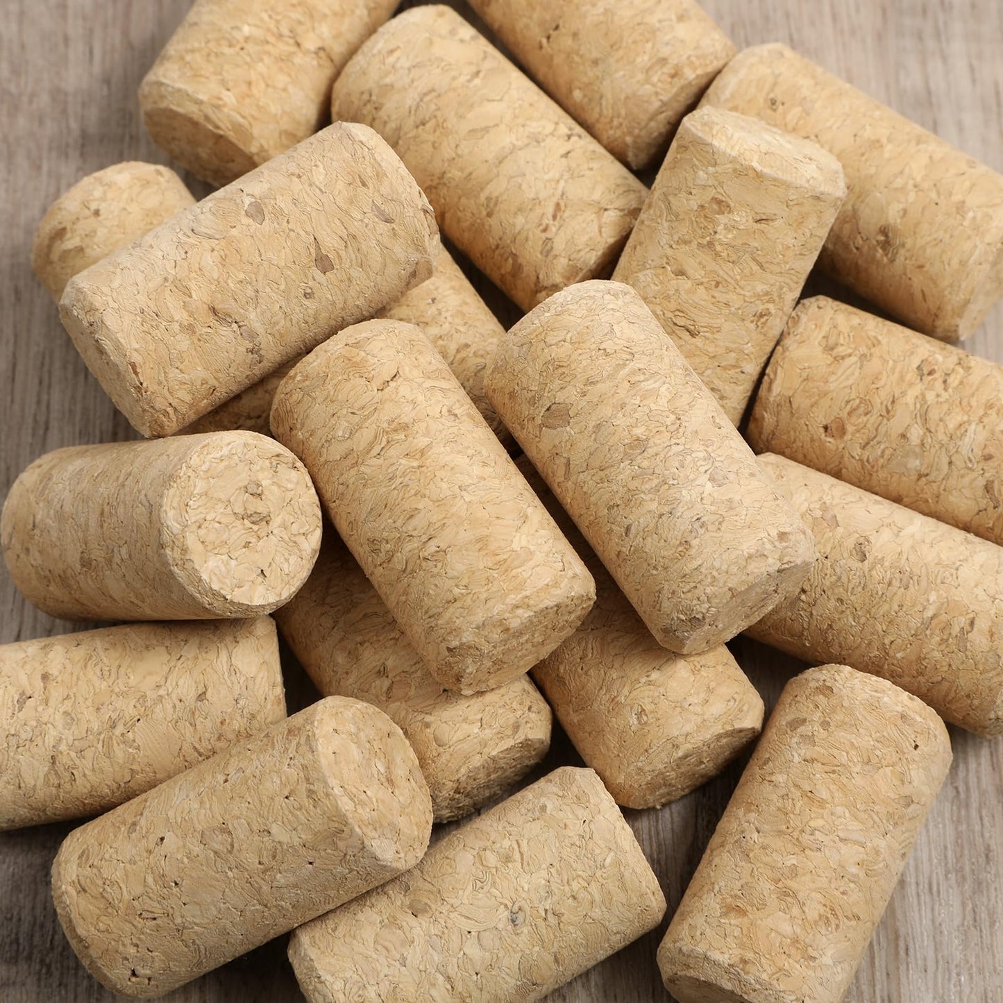 10 PCS Straight Wine Corks, #7 Premium Soft Wood Cork Stoppers, 1.57" X 0.79" Leakproof Wine Bottle Corks for Beer Crafts DIY Arts Decor