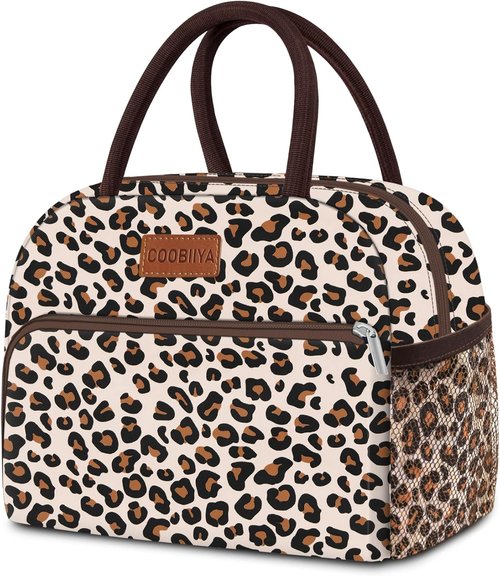 Coobiiya Lunch Box - Insulated, Leakproof Tote Bag for Men & Women | Large Capacity Cooler for Work & Travel