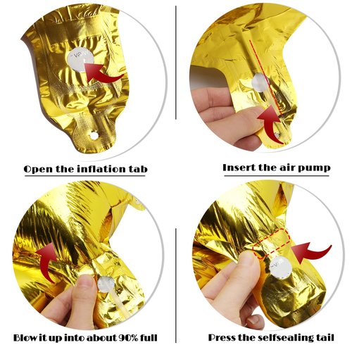 Gold Number 70 Balloon 40 inch, 70 Number Balloons, 70th Gold Birthday Decorations, 70 Year Old Women Men Golden Party Supplies