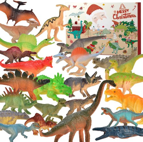 Advent Calendars 2025 - Kids Dinosaur Toys with 24 Days Countdown | Perfect Xmas Gift for Ages 3-6