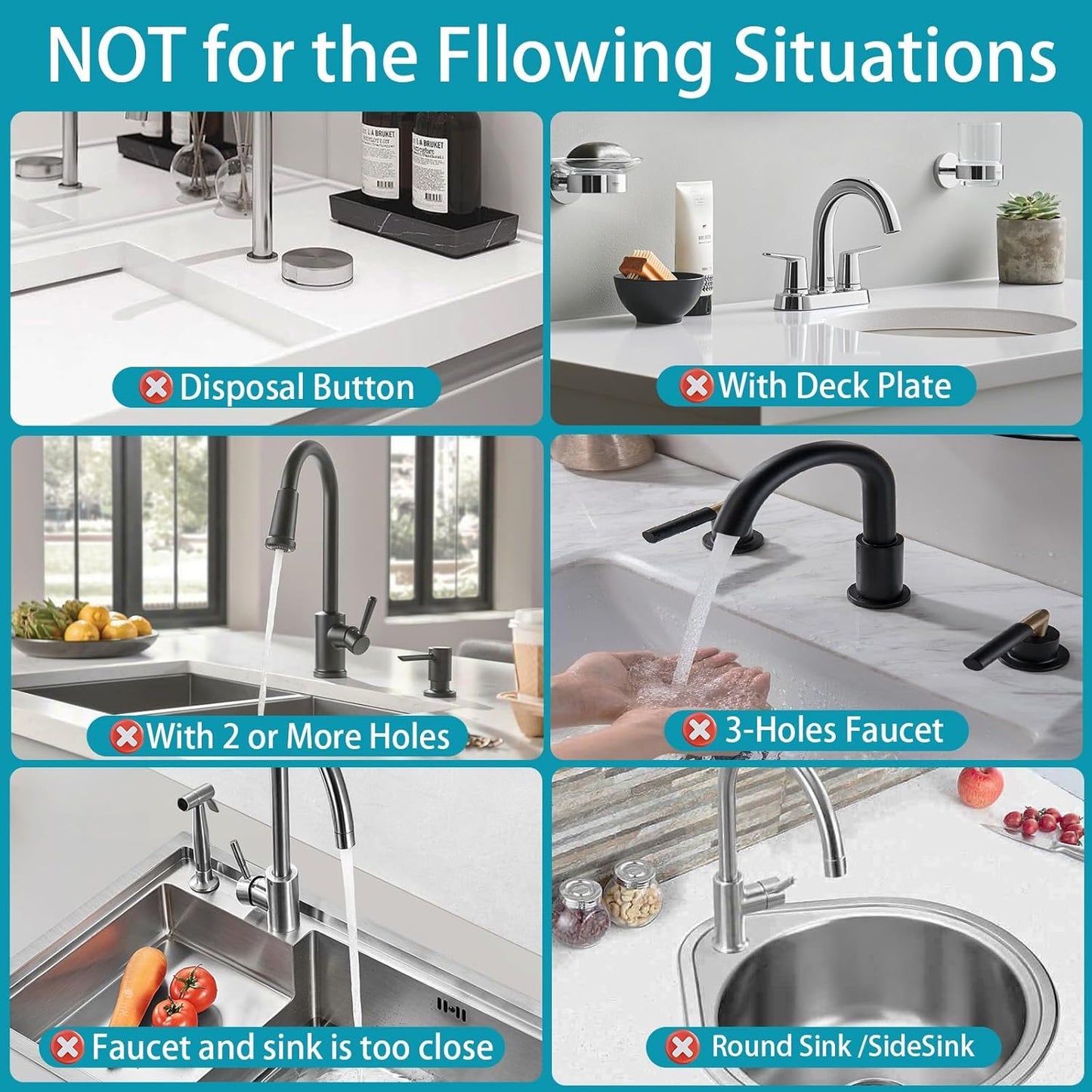 Stone Faucet Mat - Water Absorbent Diatomite Sink Tray with Raised Feet | Kitchen & Bathroom Splash Guard