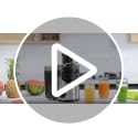 Juilist 3-Inch Wide Mouth Juicer Machine - Silver, 800W Max, 3-Speed, Easy-Clean