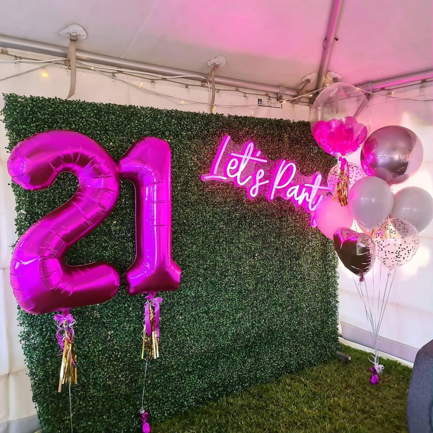 Rosy Purple Number 3 Balloon - 40 Inch Birthday Decoration for Kids & Women’s Parties