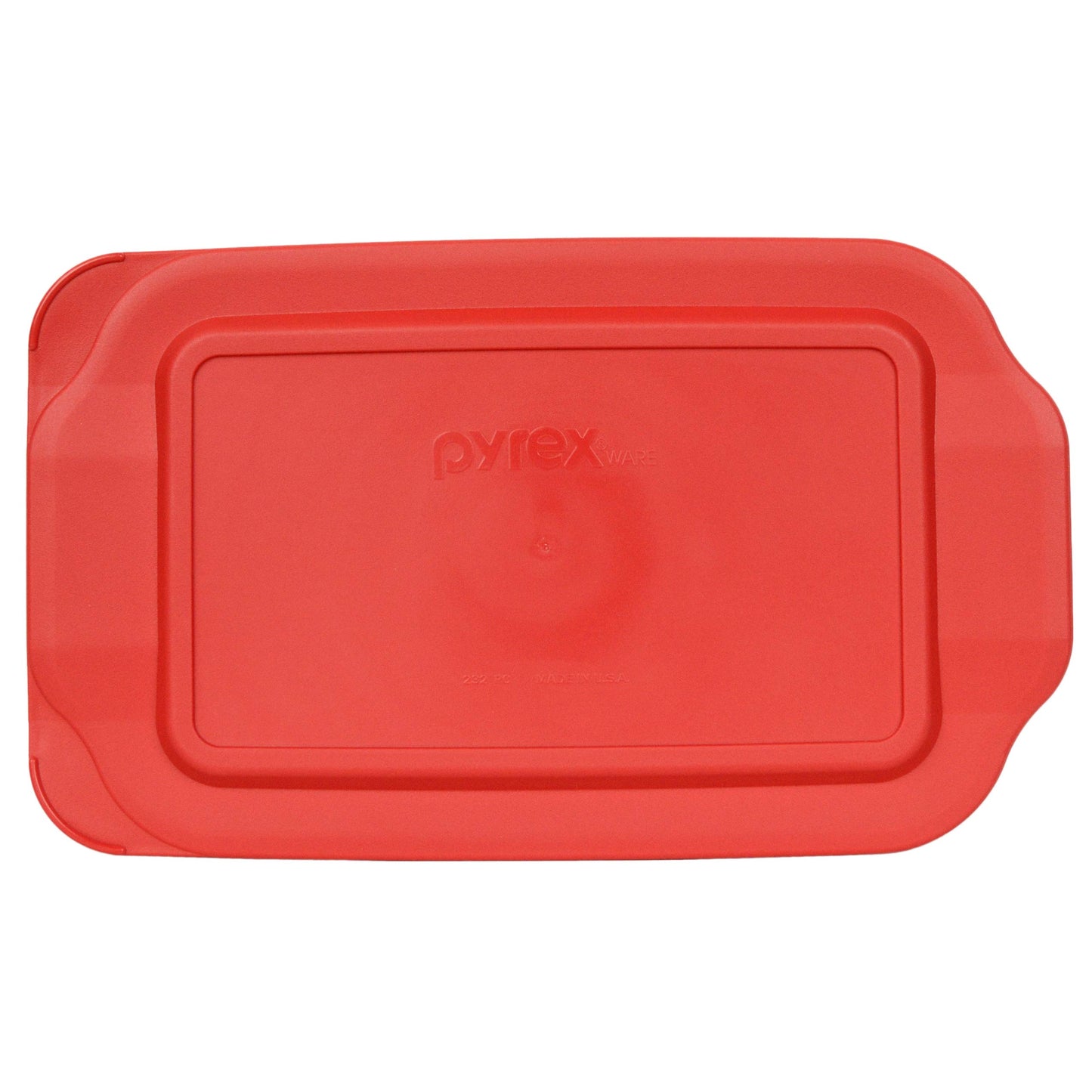 Pyrex 232 2-Quart Glass Baking Dish & 232-PC Red Lid - Made in USA