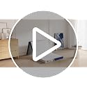 Blue Full Size Foldable Memory Foam Mattress Topper - 4 Inch Trifold Portable Bed