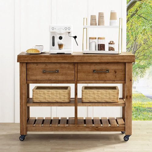 Forbena Bathroom Organizer - Elegant 2-Tier Wooden Sink Shelf for Vanity Storage | White and Gold