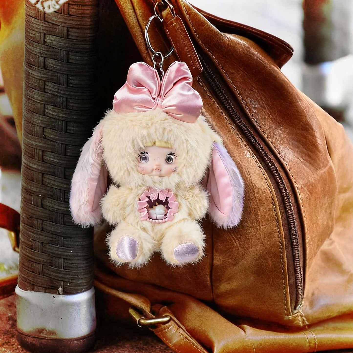 POP JOY Nommi Plush Blind Box - Adorable Mystery Stuffed Toys with 3 Expressions | Kawaii Designs for Ages 3+
