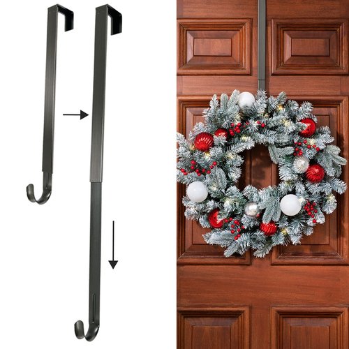 Haute Decor Adjustable Length Wreath Hanger - 20 Lb. Capacity