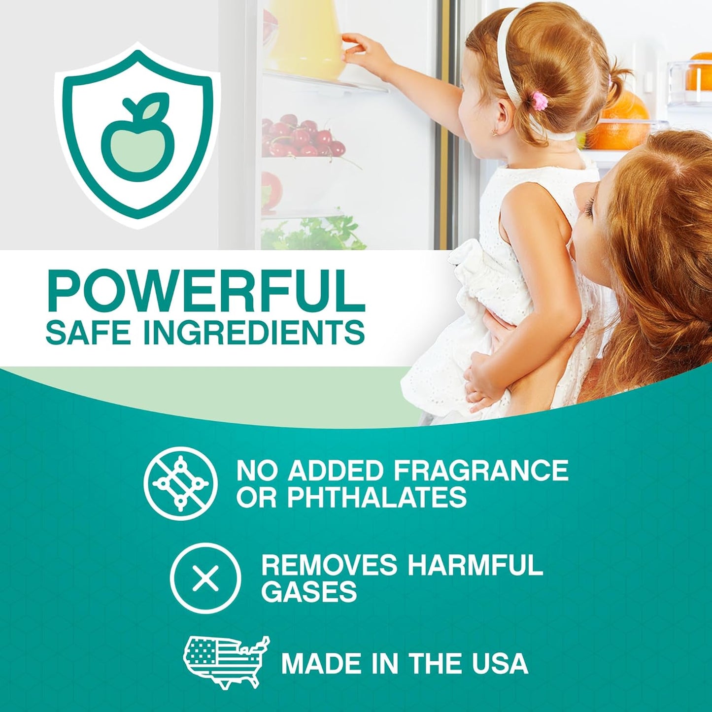Zeolite Refrigerator Deodorizer by [Brand Name] - Powerful Odor Eliminator for Fridge & Freezer | Long-Lasting & Safe