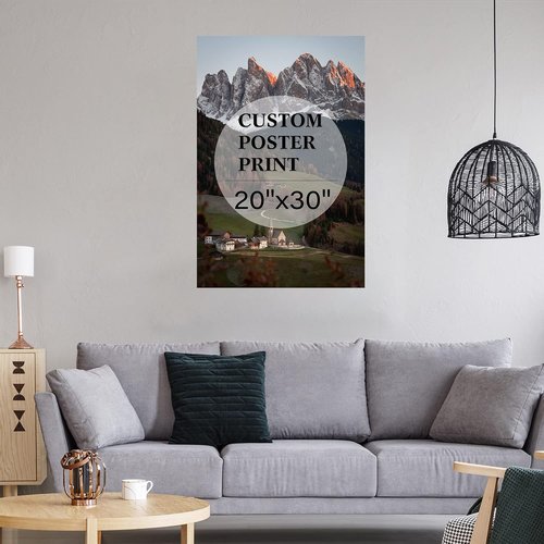 Jenesaisquoi Custom Canvas Art Print - Personalized Photo Wall Art | 20" x 30" Unframed Decor