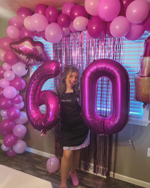 40 Inch Rosy Purple 1 Balloon for First Birthday, 1st Number Balloons Birthday Decorations for Girl Kids Toddler Baby, One Giant Number 1 Balloon