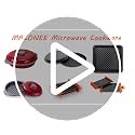 Microwave Grill Pan with Lid - Crispy Food Crisper & Griddle for Microwave Cooking