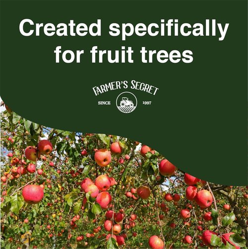 Farmer's Secret Fruit Tree Booster Fertilizer - Super Concentrated & Phosphorus Rich | 32oz for All Fruit Trees