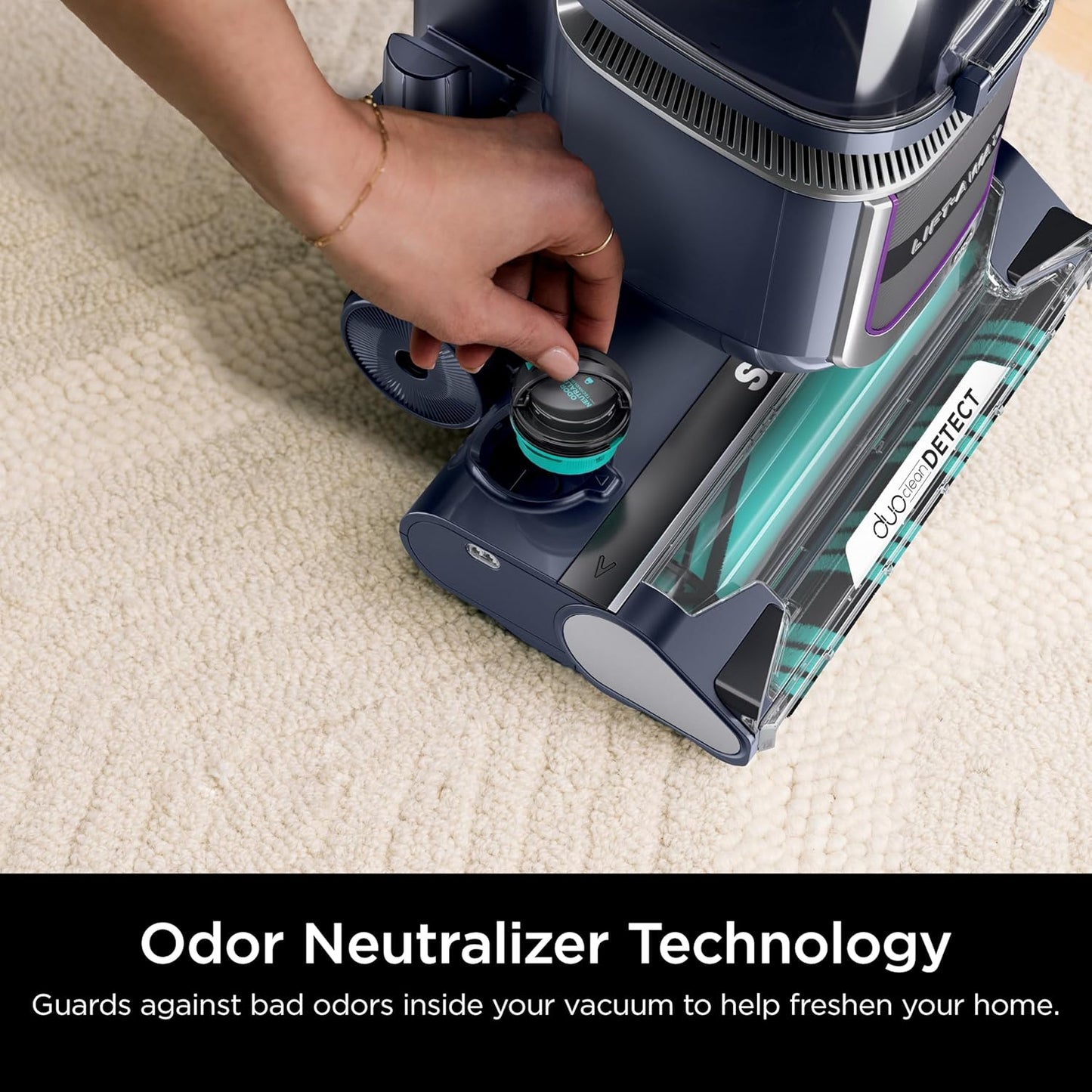 Shark Detect Pro Speed Lift-Away Vacuum - Bagless, DuoClean, Anti-Allergen & Odor Neutralizer | Model LA742