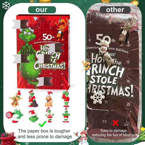 Christmas Advent Calendar 2026 - Countdown to Christmas with 24 Collectible Doll Figures for Kids & Adults