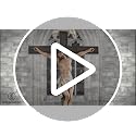 BC Catholic Crucifix Wall Cross 24.4" with Jesus Christ - Full Color Religious Decor
