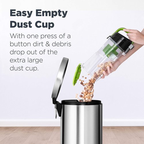 Eureka Airspeed Ultra Lightweight Vacuum Cleaner - Compact Bagless Design | Green Color