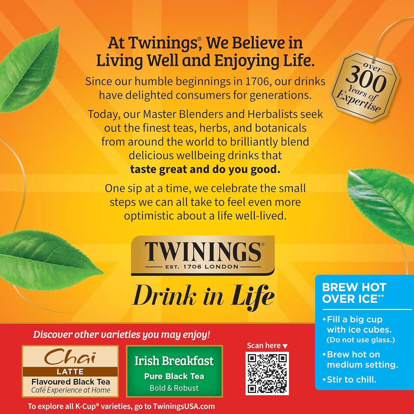 Twinings English Breakfast Black Tea K-Cup Pods - Smooth & Robust Flavor, 24 Count for Keurig