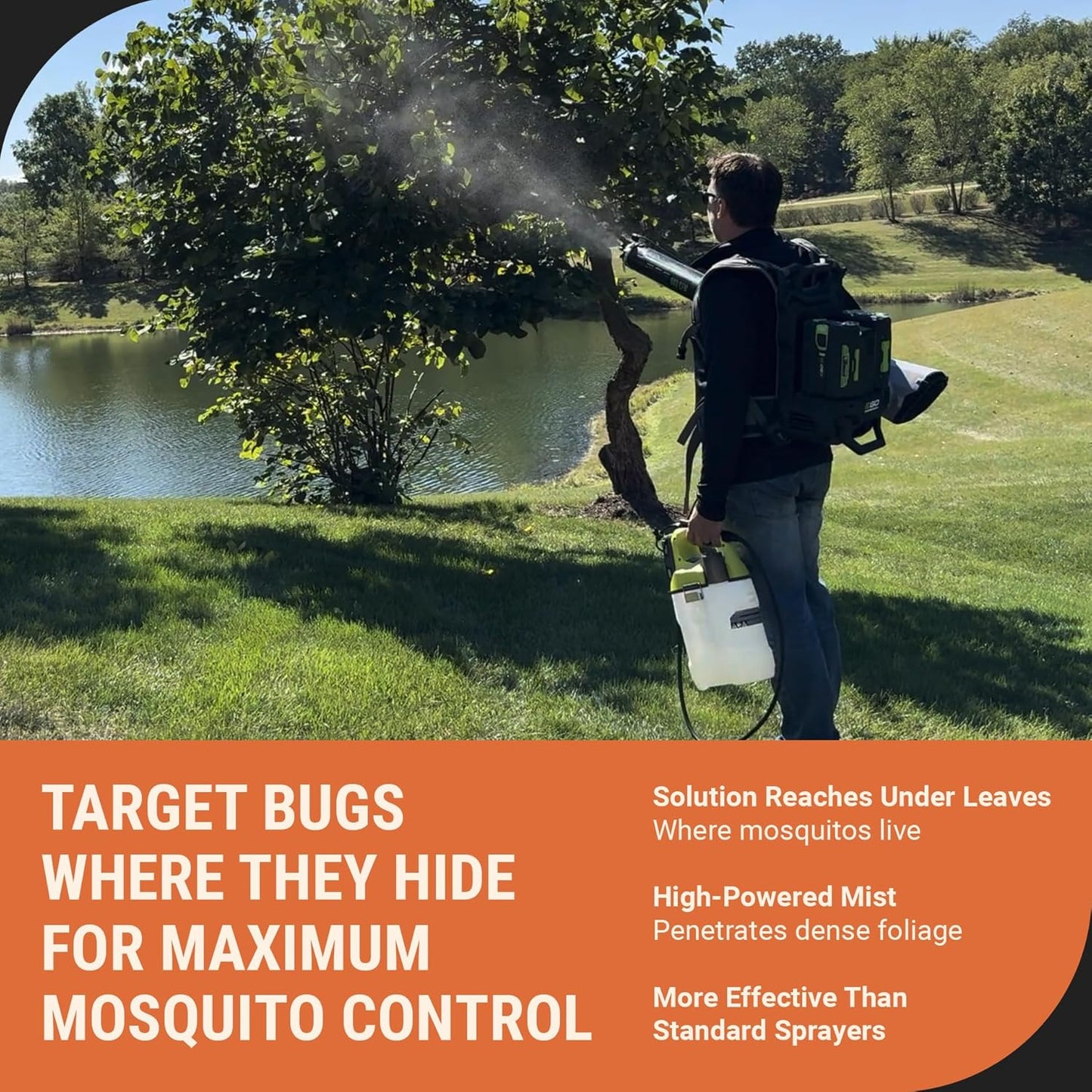 Mist-PRO Pesticide Sprayer - Insecticide & Mosquito Mister System for Effective Pest Control