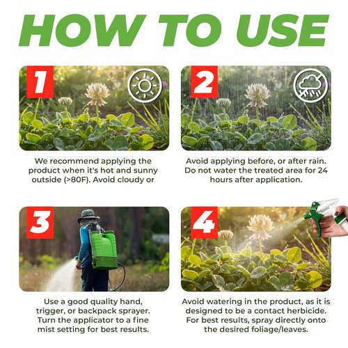 ECO Garden PRO - Organic Vinegar Weed Killer | Safe for Kids & Pets | Effective Against Clover, Moss & Poison Ivy (1 Gallon)
