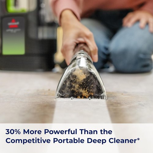 BISSELL® Little Green® Max Pet Portable Carpet Cleaner - Deep Cleaning with Self-Cleaning Tool & Pet Hair Remover