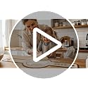 Round Sourdough Starter Kit with Banneton Proofing Basket - Complete Baking Set