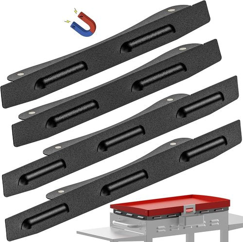 Blackstone Wind Guards - Magnetic Stainless Steel 5015 Griddle Accessories for 36 Inch Grill | Protect Flame & Retain Heat