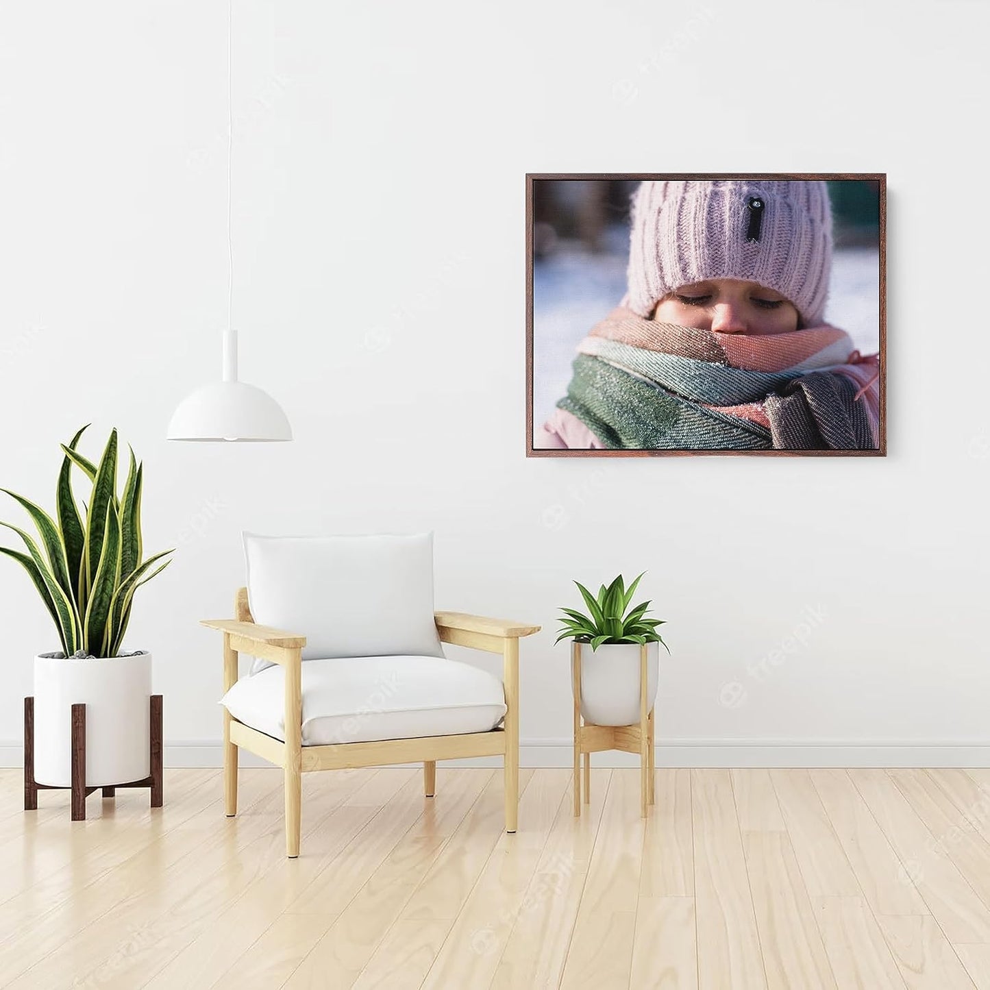 P&L ART. Personalized Custom Canvas Prints: Photo On Canvas Transform Your Photos into Stunning Framed Wall Art Digitally Printed Photo To Canvas Ideal for Home Decor Gifts Keepsakes Walnut 18X24