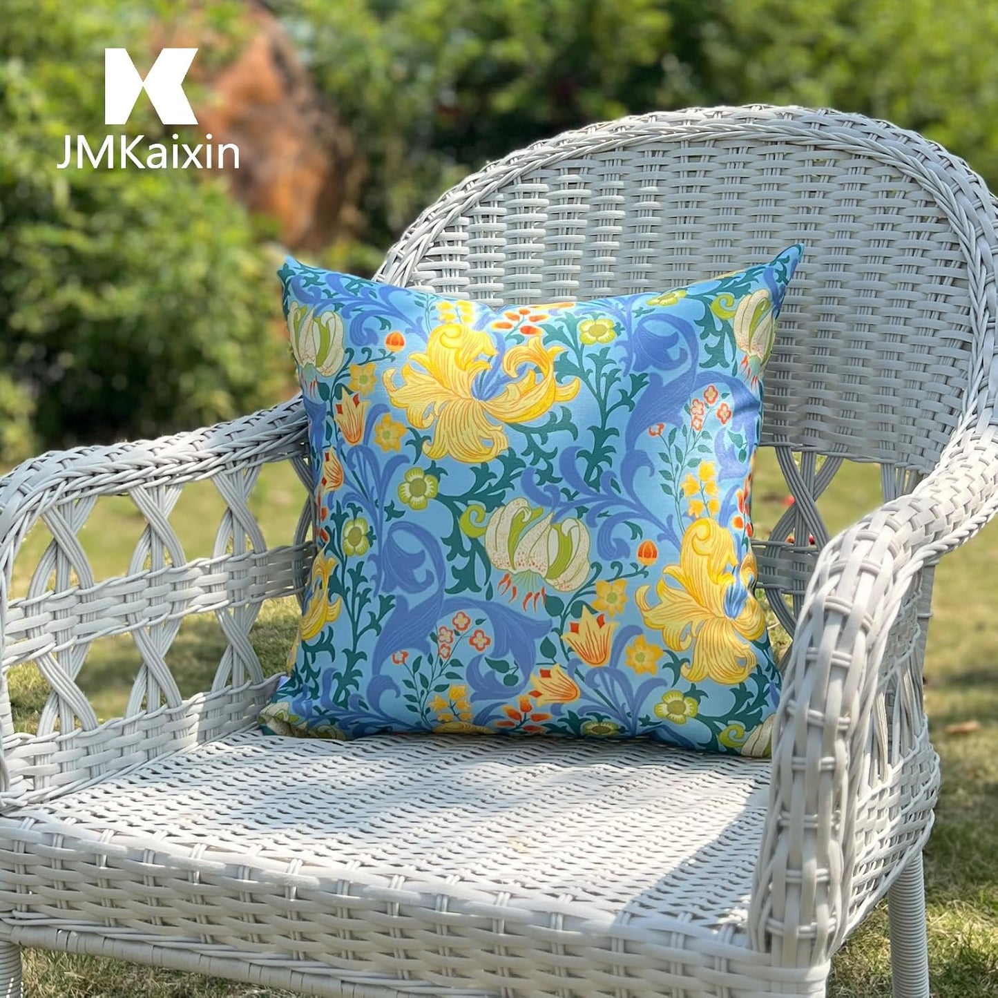 Skiennix Waterproof Decorative Throw Pillows - Pack of 2, 18”x18” for Indoor/Outdoor Use