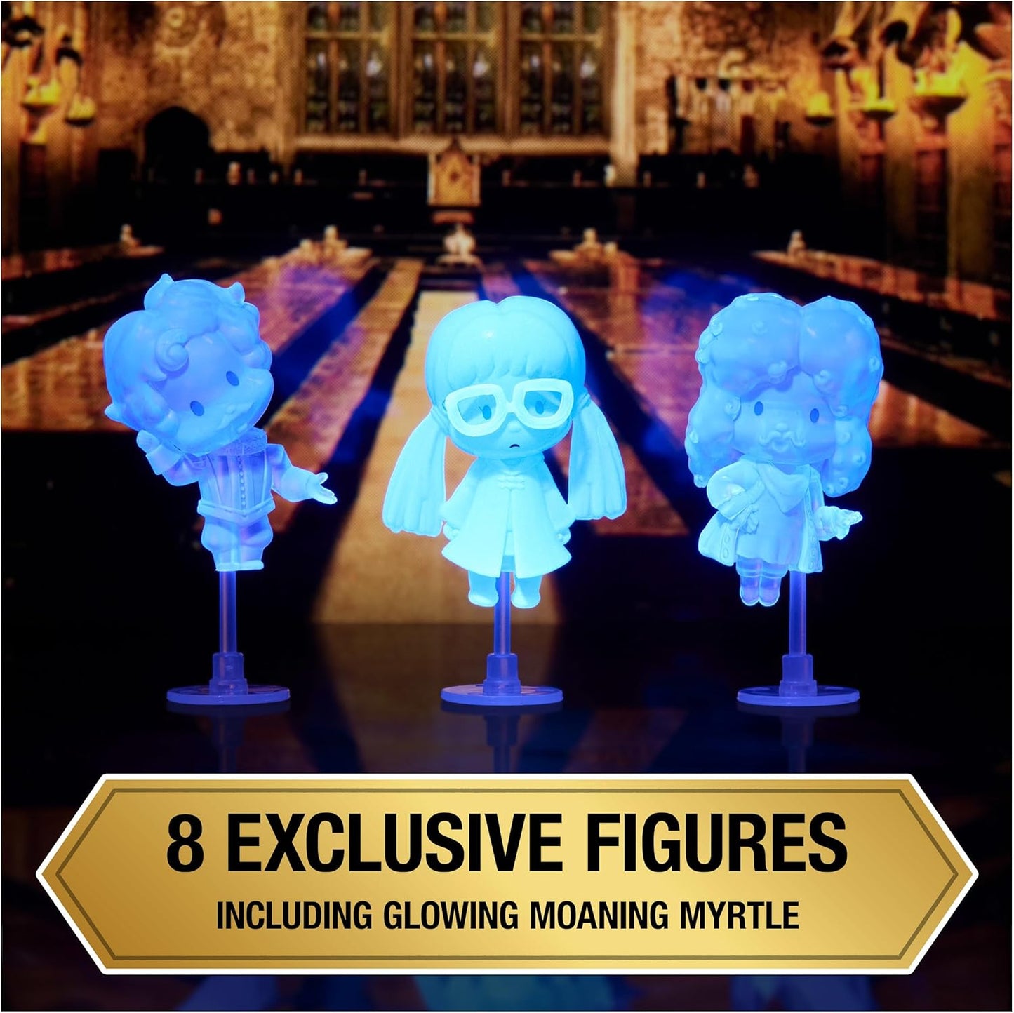 Wizarding World Harry Potter Glow in The Dark Advent Calendar 2024 - 24 Surprise Toys for Ages 6+