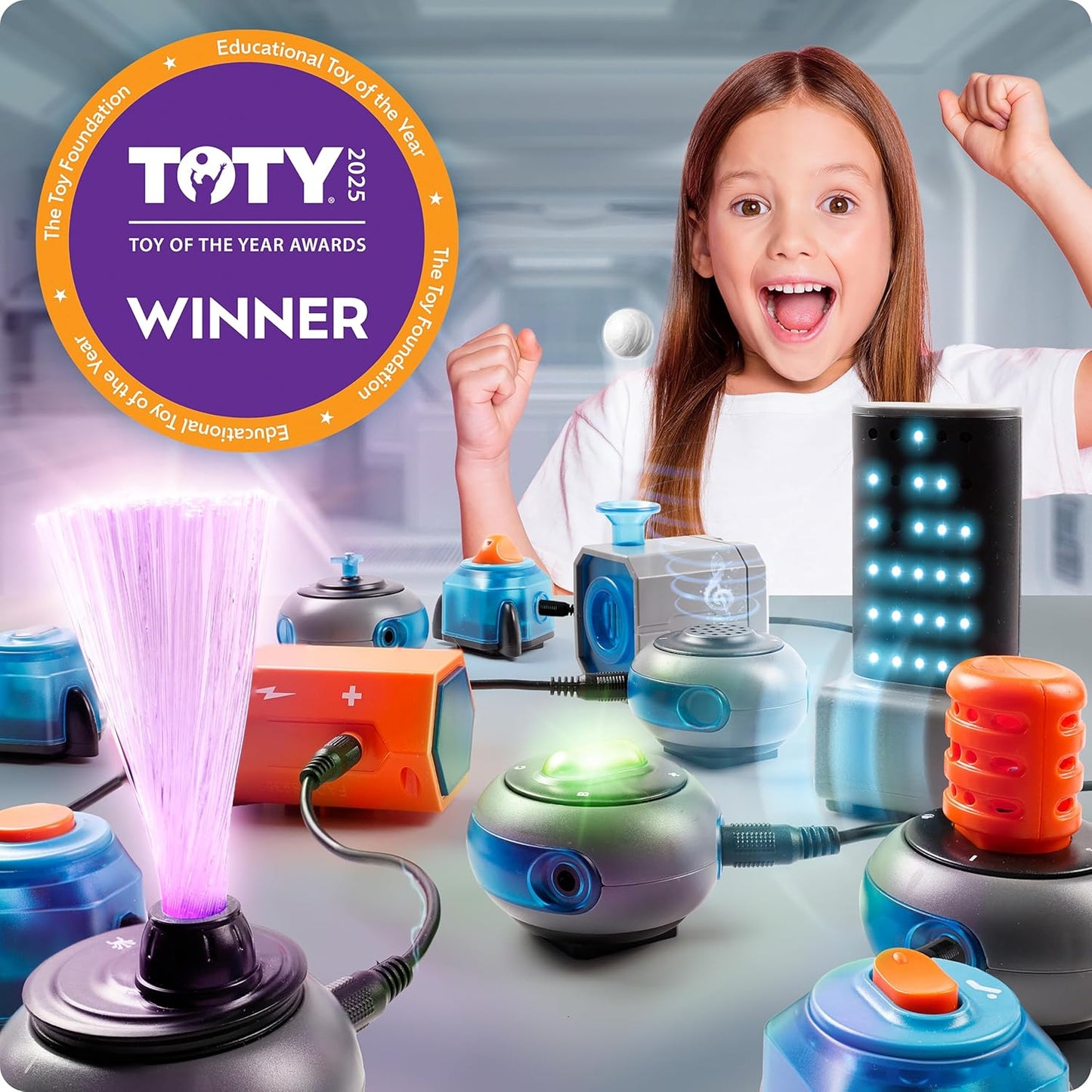 National Geographic Circuit Maker Kit - STEM Electronics Kit for Kids with 120 Projects | Fun Educational Toy