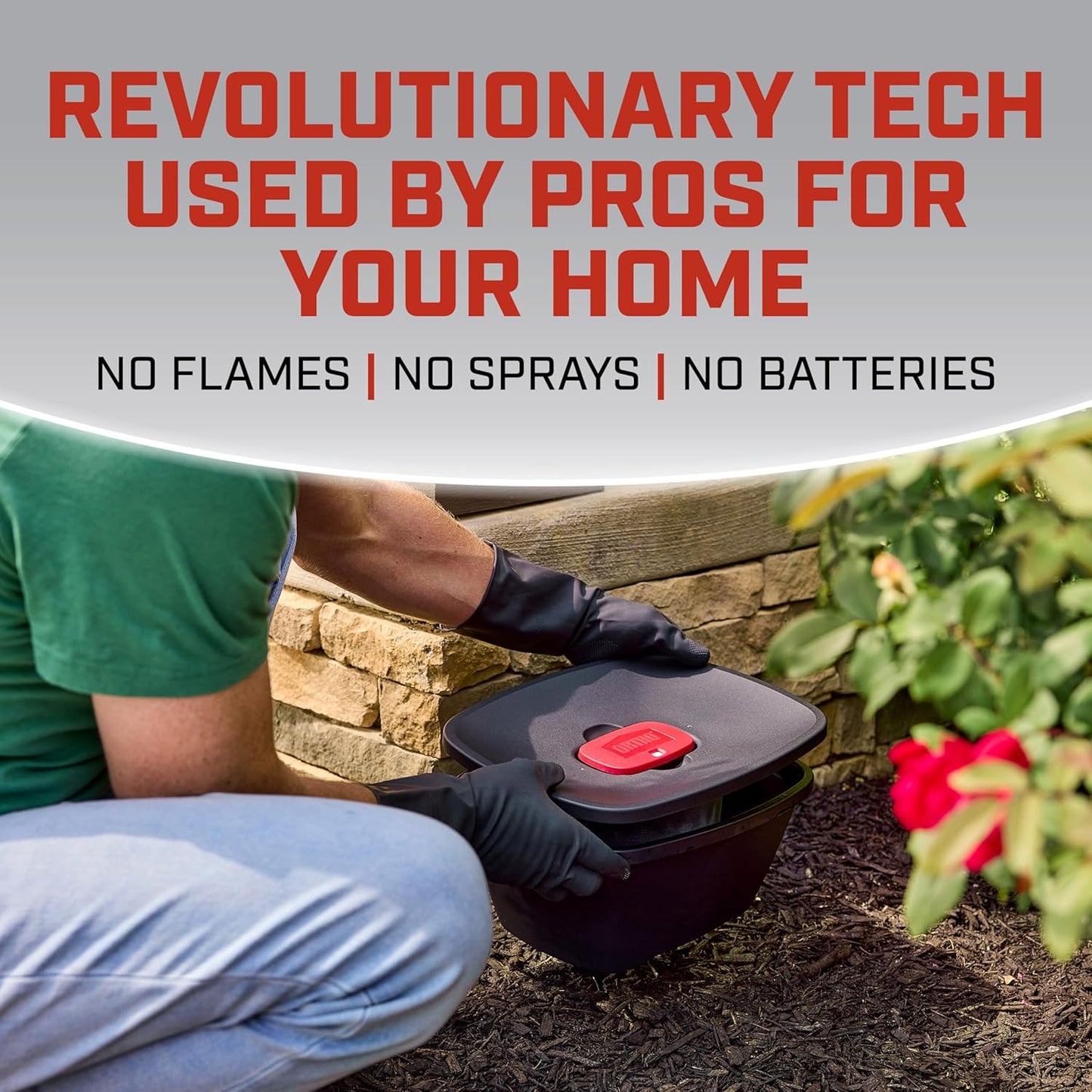 Ortho Home Defense Mosquito Killer - Silent, Easy-to-Use Solution for 4,300 Sq. Ft. Protection | 1 Station & 2 Bands