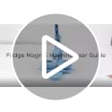 Happizza Magnet Button Maker Machine 50mm/1.97 in, Square Photo