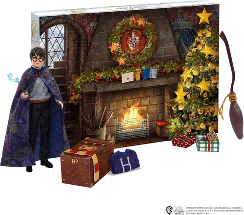 Harry Potter Gryffindor Advent Calendar - 30 cm Fashion Doll with 24 Surprise Accessories
