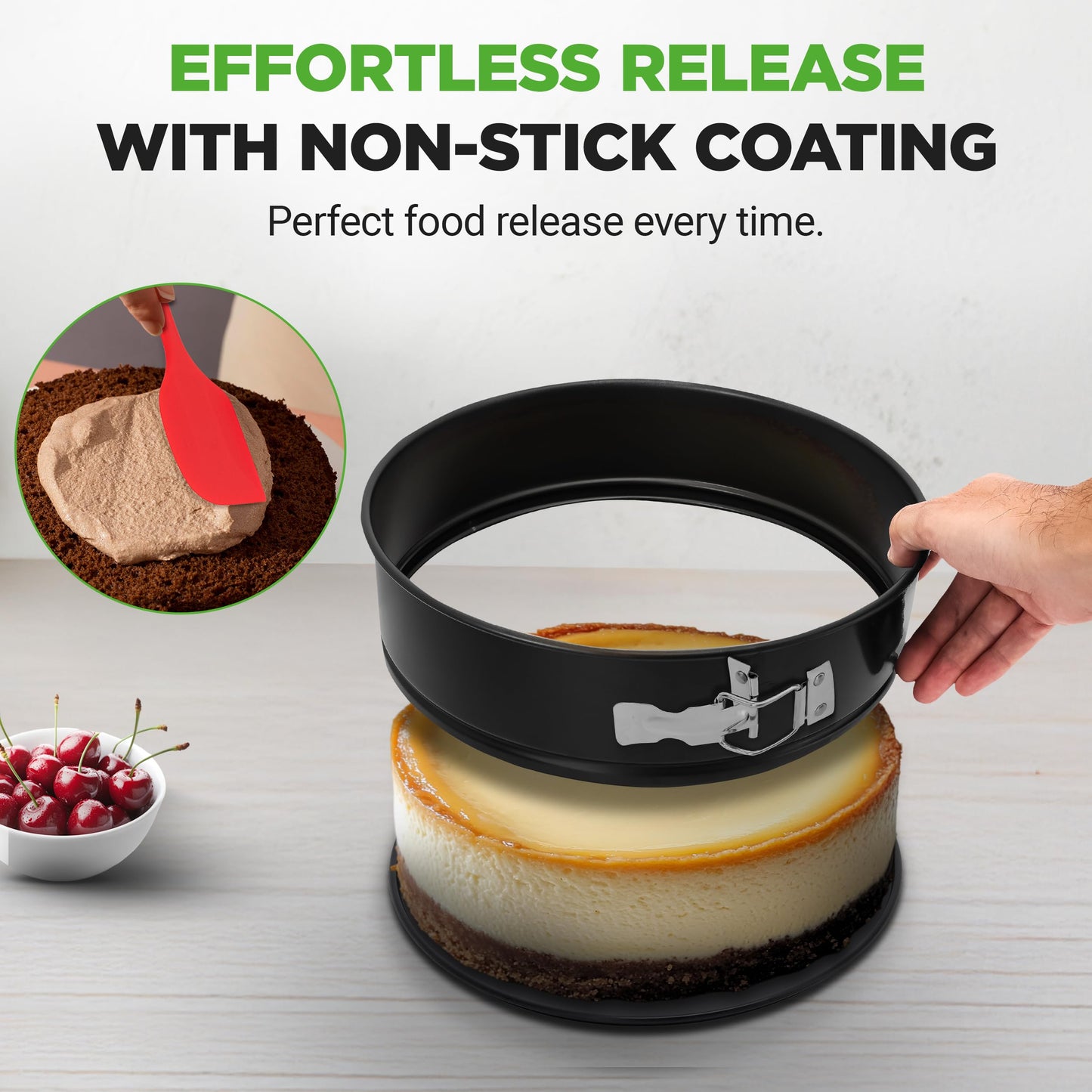 NutriChef 42-Piece Ultimate Nonstick Bakeware Set - Carbon Steel Baking Pans, Everyday Baking Tools, Oven Mitts, & More - Ideal for Baking Delicious Savory & Sweet Treats - Complete Set for Bakers