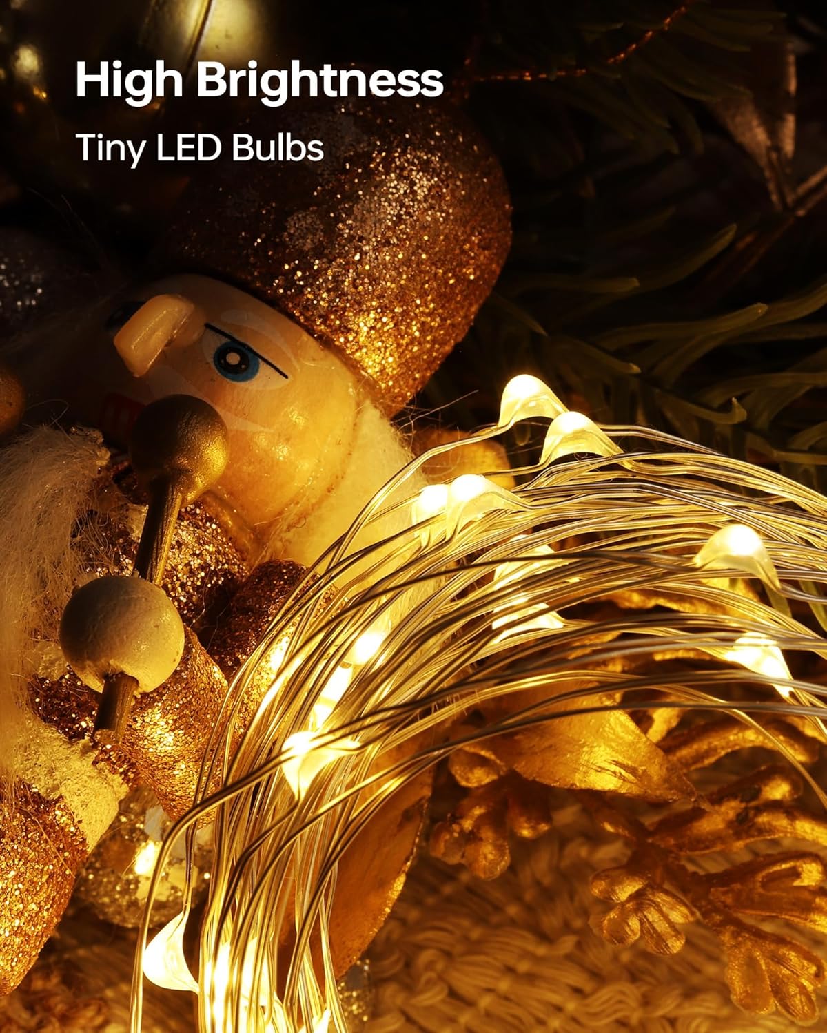 Skiennix 12 Pack Fairy Lights - 7ft 20 LED Battery Operated Twinkle Lights for Mason Jars | Warm White & Cool White