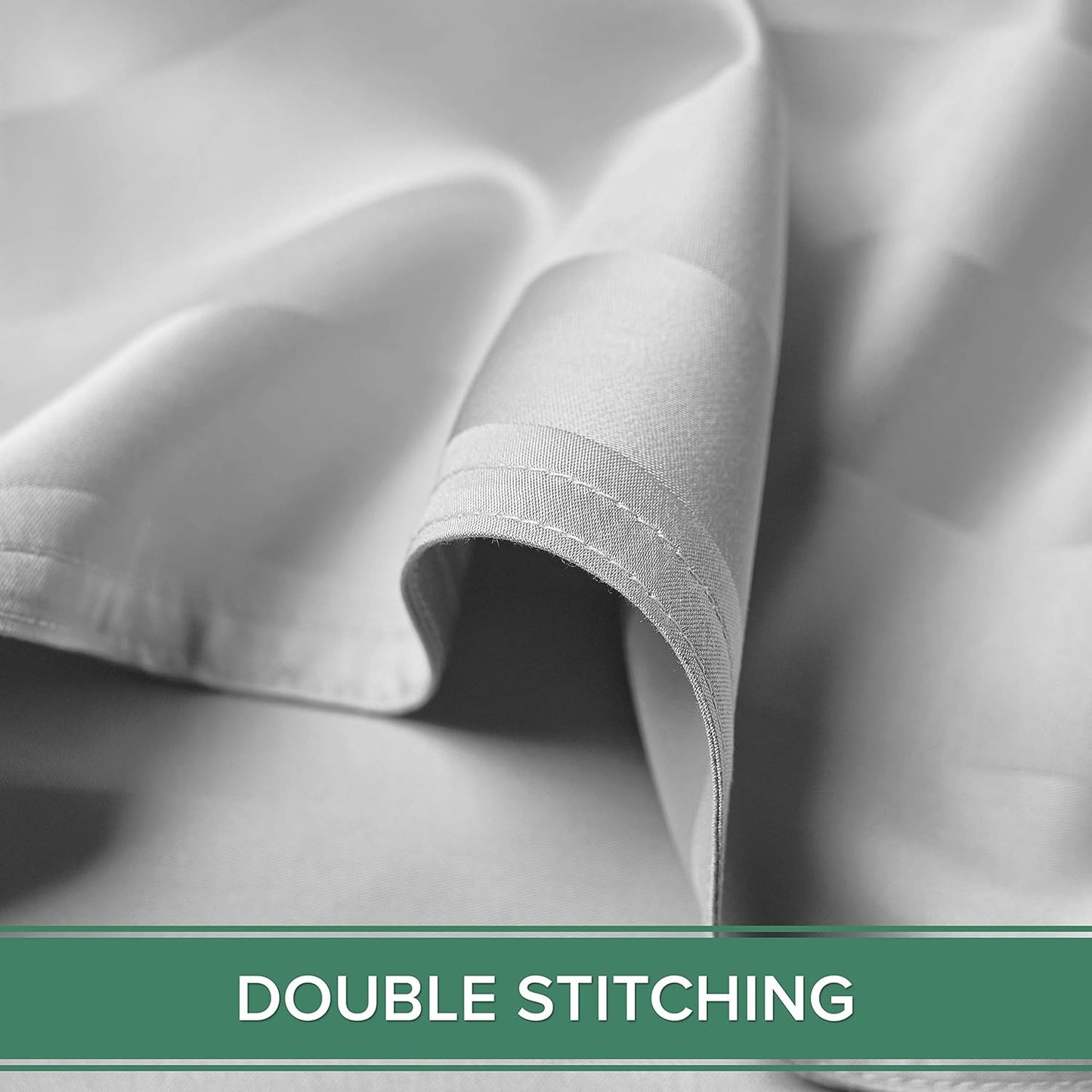Pure Bamboo King Sheets - Luxuriously Soft & Cooling 100% Organic Viscose Bed Sheet Set | Jacquard White, 2-Year Quality Promise