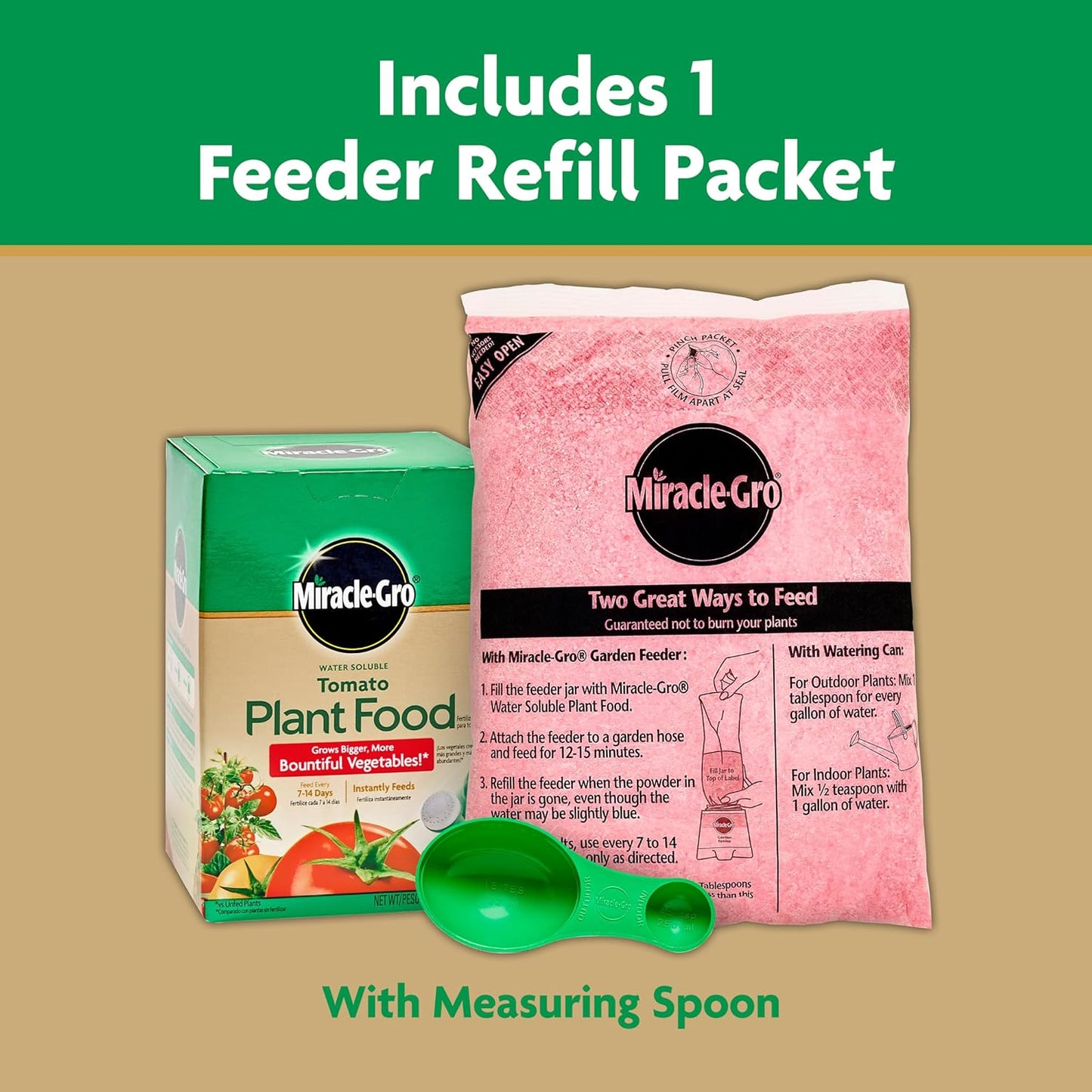 Miracle-Gro Tomato Plant Food - Water Soluble Formula for Thriving Plants | 1.5 lb Bag