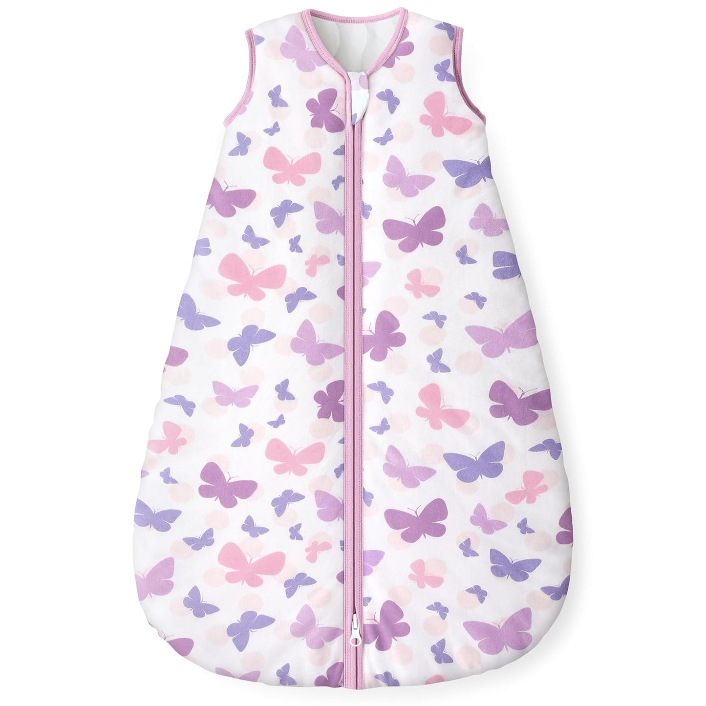 Yoofoss Baby Sleep Sack | 1.5 Tog Wearable Blanket for 6-12 Months | Soft Organic Cotton, 2-Way Zipper