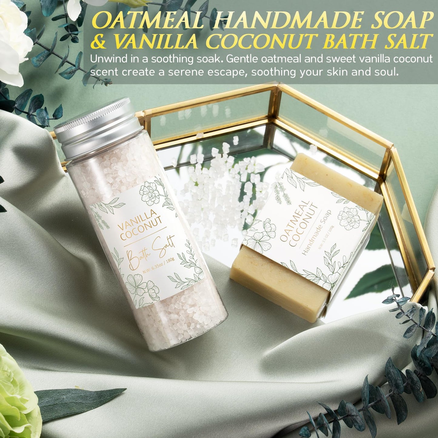 Self Care Gifts for Women Get Well Soon Gift Baskets, Mothers Day Birthday Gifts for Women Spa Care Package, Sympathy Inspirational Thinking of You Gift Set for Mom Her Wife Girlfriend Sister Friend